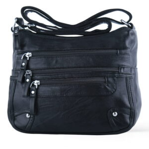 Multi-Pocket Crossbody Shoulder Bag