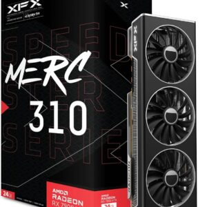 XFX Radeon RX 7900 XTX Speedster MERC310 Black HDMI 3xDP 24GB