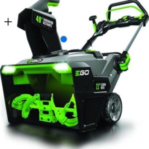 EGO Power+ 21-Inch Cordless Snow Blower, 56V, Steel Auger, (2) 5.0Ah Batteries & Charger